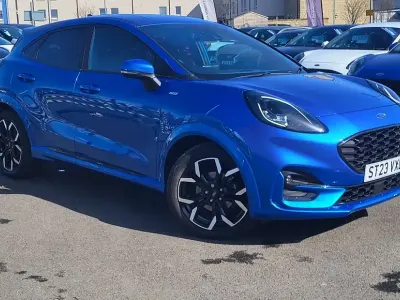 Usado Ford Puma ST-Line X 125 CV (91 kW) 2023 Azul SUV