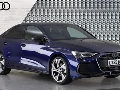 Blue New 2025 Audi A3 Black Edition Sedan | £29,690 (Fair price)