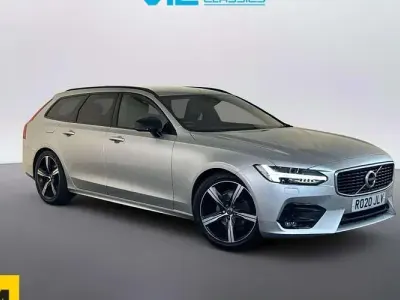 Usado Volvo V90 R-Design 190 CV (139 kW) 2020 Plateado Familiar