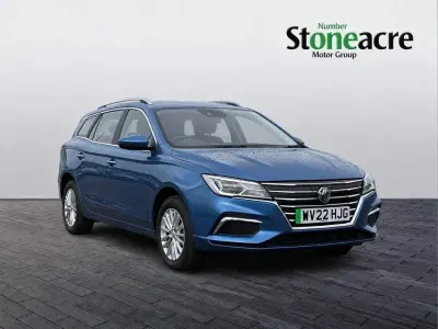 Käytetty MG MG5 EV Exclusive 113 kW (154 HP) 2022 Sininen Farmari