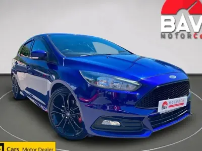Used Ford Focus ST 185 HP (136 kW) 2018 Blue Hatchback