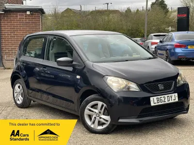 Usado Seat Mii SE 75 CV (55 kW) 2012 Negro Utilitario