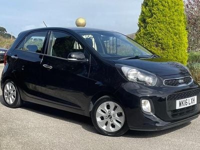 Used Kia Picanto 84 HP (61 kW) 2016 Black Hatchback