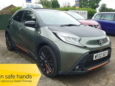 Used Toyota Aygo X Edition 72 HP (52 kW) 2022 Green SUV