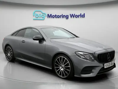 Used Mercedes E300 AMG line 245 HP (180 kW) 2020 Grey Coupe