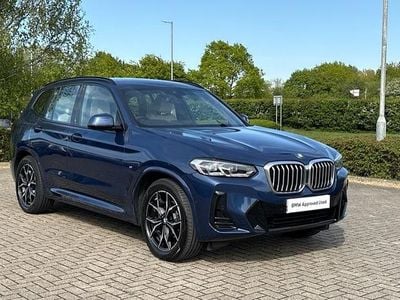 Begagnad BMW X3 M Sport 181 HK (133 kW) 2022 Blå SUV