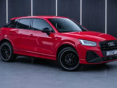 Used Audi Q2 Black Edition 150 HP (110 kW) 2021 Red SUV