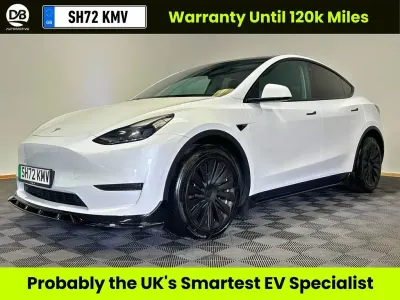 Used Tesla Model Y Long Range AWD 378 kW (514 HP) 2022 White SUV