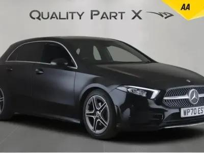 Used Mercedes A200 AMG line 2020 Black Hatchback