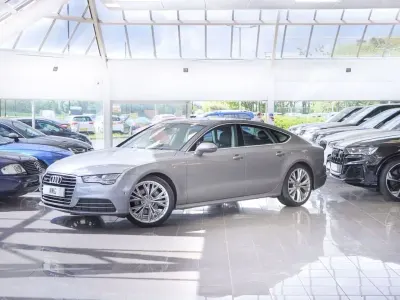 Usado Audi A7 Sportback Black Edition 272 CV (200 kW) 2017 Gris Utilitario