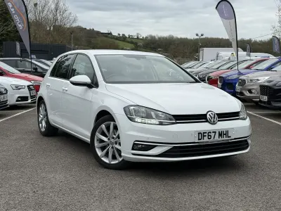 Used VW Golf VII GT 150 HP (110 kW) 2017 White Hatchback
