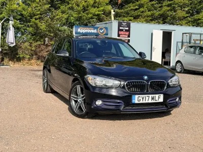 Used BMW 118 Sport Line 2017 Black Hatchback
