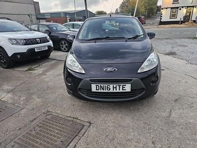 Black Used 2016 Ford Ka Zetec Hatchback | £3,990 (Fair price)