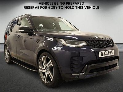 Used Land Rover Discovery 5 HSE Dynamic 300 HP (220 kW) 2021 Portofino blue SUV