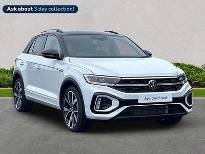 White Used 2025 VW T-Roc Black Edition SUV | £28,455 (Expensive)