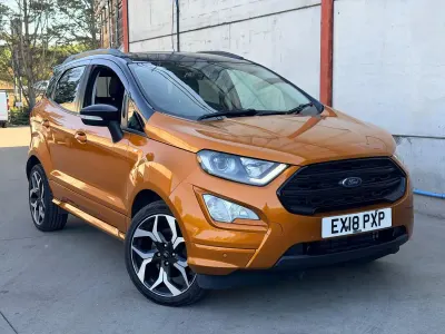 Used Ford Ecosport ST-Line 2018 Orange SUV