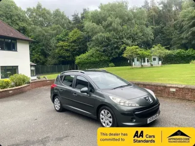Used Peugeot 207 S 90 HP (66 kW) 2009 Grey Estate