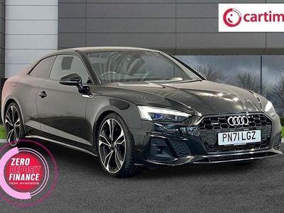 Used Audi A5 Comfort 245 HP (180 kW) 2021 Black Coupe