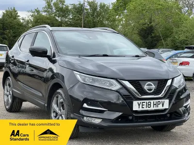 Used Nissan Qashqai Tekna 2018 Black SUV