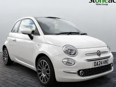 Used Fiat 500 70 HP (51 kW) 2024 White Hatchback