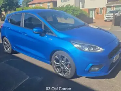 Used Ford Fiesta ST-Line 101 HP (74 kW) 2019 Blue Hatchback