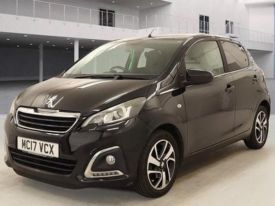 Used Peugeot 108 Allure 82 HP (60 kW) 2017 Black Hatchback