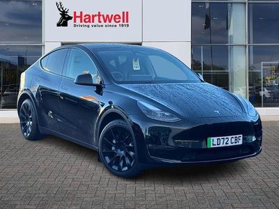 Black Used 2022 Tesla Model Y Long Range AWD SUV | £24,449 (Fair price)