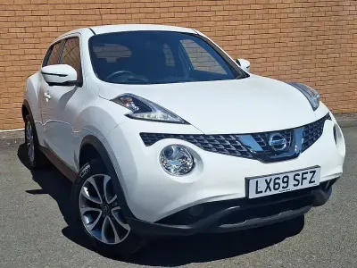 Used Nissan Juke Tekna 112 HP (82 kW) 2019 White SUV