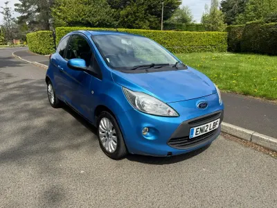 Używany Ford Ka Zetec 2012 Niebieski Hatchback