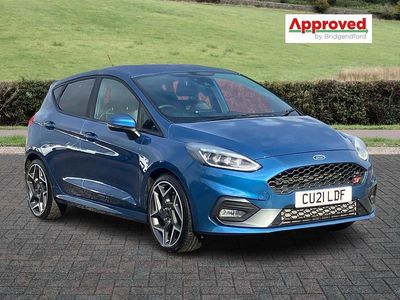 Used Ford Fiesta ST 200 HP (147 kW) 2021 Blue Hatchback