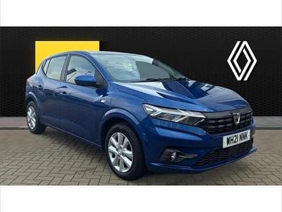 Blue Used 2021 Dacia Sandero Comfort Hatchback | £11,634 (Fair price)