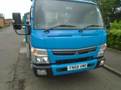 Used Mitsubishi Canter 150 HP (110 kW) 2018 Blue