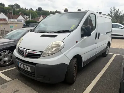Used Vauxhall Vivaro 90 HP (66 kW) 2008 White MPV