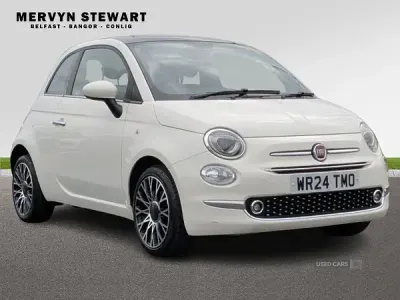 Used Fiat 500 2024 White Hatchback