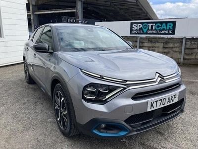 used Citroën e-C4 50KWH SHINE AUTO 5DR ELECTRIC FROM 2021 FROM TORQUAY (TQ2 7AJ) | SPOTICAR