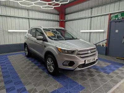 Used Ford Kuga Zetec 120 HP (88 kW) 2017 Silver SUV