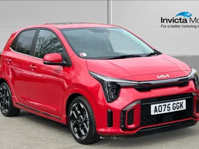 Used Kia Picanto GT-Line S 77 HP (56 kW) 2025 Red Hatchback