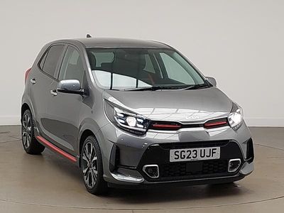 Used Kia Picanto GT-Line S 66 HP (48 kW) 2023 Grey Hatchback
