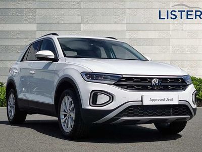 White Used 2025 VW T-Roc Match SUV | £25,490 (A bit pricey)