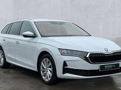 Used Skoda Octavia SE L 150 HP (110 kW) 2025 White Estate
