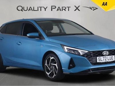 Turquoise Used 2022 Hyundai i20 Premium Hatchback | £11,449 (Fair price)