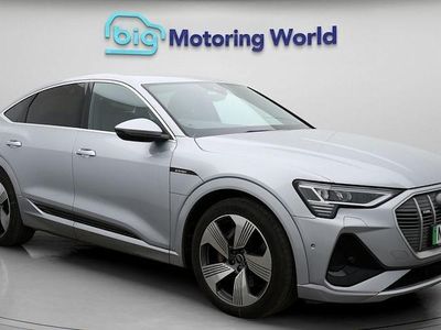 Silver Used 2022 Audi e-tron Sportback S-Line SUV | £18,600 (Fair price)