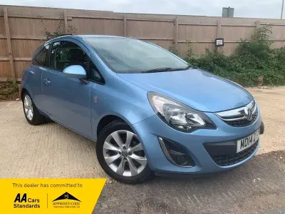 Used Vauxhall Corsa Excite 2014 Blue Hatchback
