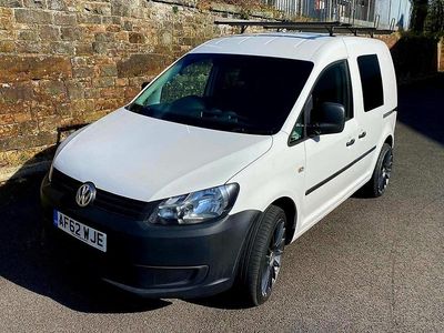 Used VW Caddy 102 HP (75 kW) 2012 White MPV
