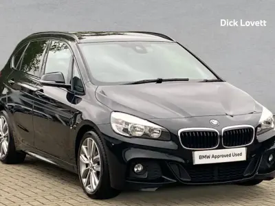 Used BMW 218 Active Tourer M Sport 134 HP (98 kW) 2016 Black MPV