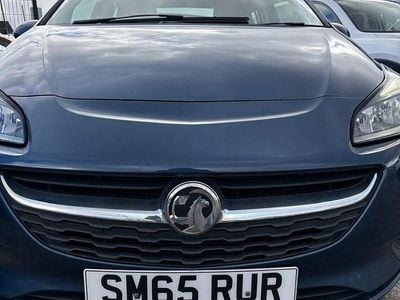 Used Vauxhall Corsa 90 HP (66 kW) 2015 Blue Hatchback