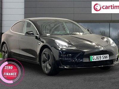 Black Used 2019 Tesla Model 3 Standard Range Sedan | £14,250 (Fair price)