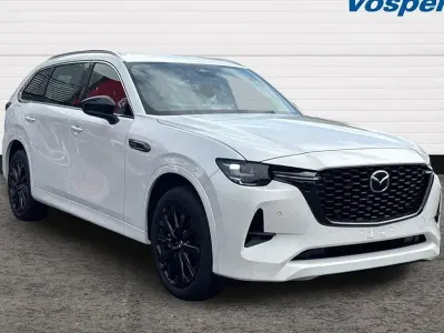 New Mazda CX-80 Homura-Line 328 HP (241 kW) 2026 White SUV