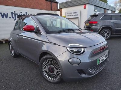 Used Fiat 500e Red 86 kW (118 HP) 2022 Grey Cabriolet