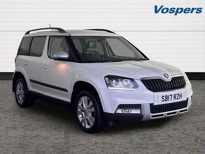 White Used 2017 Skoda Yeti Outdoor SE L SUV | £12,495 (Fair price)